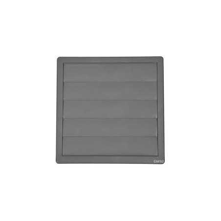 Kratka z żaluzją 170x170 100 szara